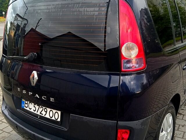 Синий Рено Эспейс, объемом двигателя 1.9 л и пробегом 286 тыс. км за 5000 $, фото 1 на Automoto.ua