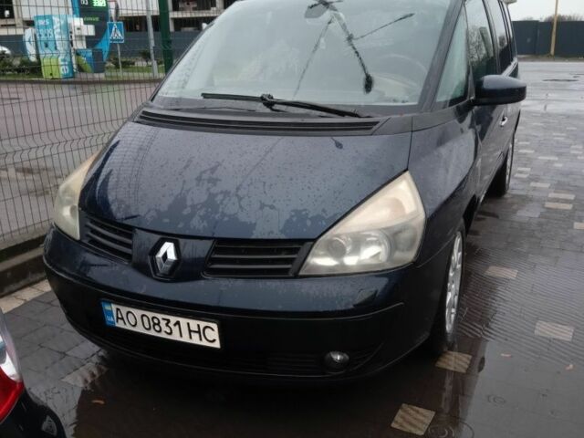 Синій Рено Еспейс, об'ємом двигуна 2.2 л та пробігом 533 тис. км за 4000 $, фото 1 на Automoto.ua