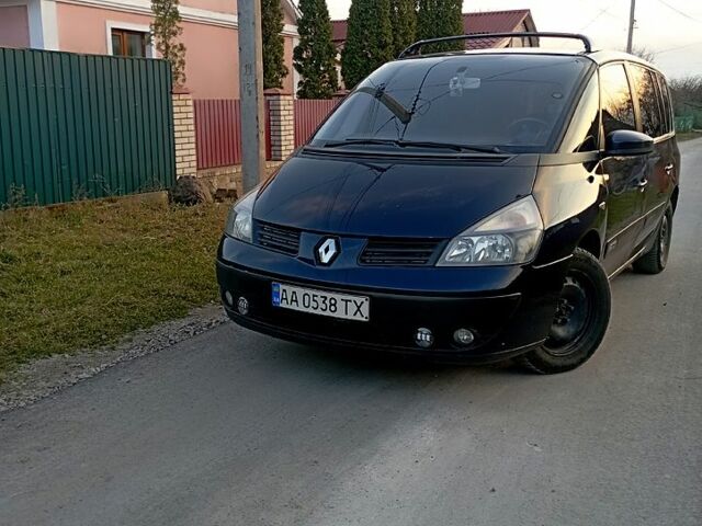 Синий Рено Эспейс, объемом двигателя 2 л и пробегом 300 тыс. км за 4600 $, фото 1 на Automoto.ua