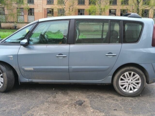 Синий Рено Эспейс, объемом двигателя 2 л и пробегом 350 тыс. км за 5500 $, фото 1 на Automoto.ua