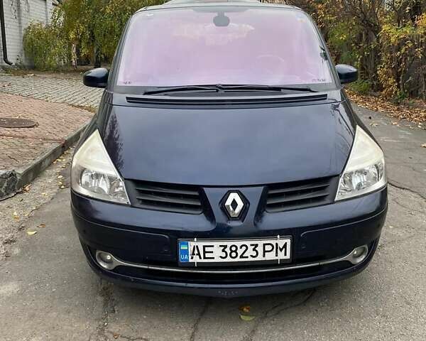 Синій Рено Еспейс, об'ємом двигуна 2 л та пробігом 261 тис. км за 6500 $, фото 1 на Automoto.ua