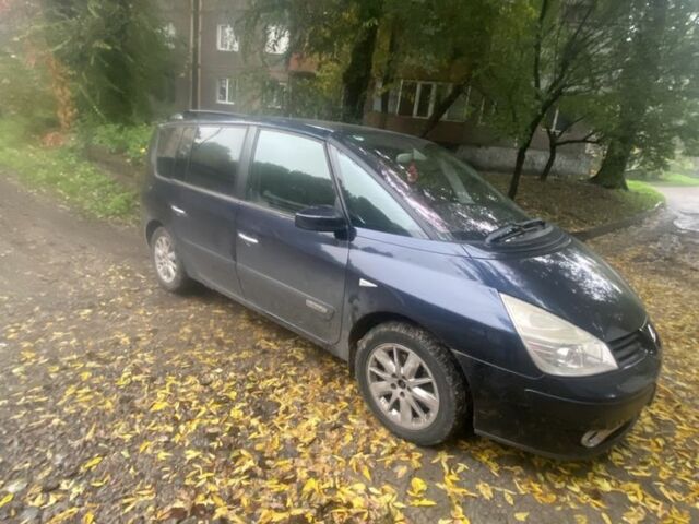 Синий Рено Эспейс, объемом двигателя 2 л и пробегом 268 тыс. км за 5500 $, фото 1 на Automoto.ua