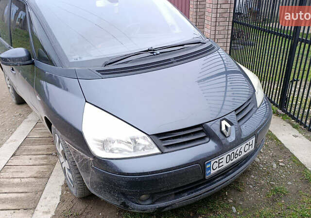 Синий Рено Эспейс, объемом двигателя 2 л и пробегом 333 тыс. км за 4500 $, фото 1 на Automoto.ua