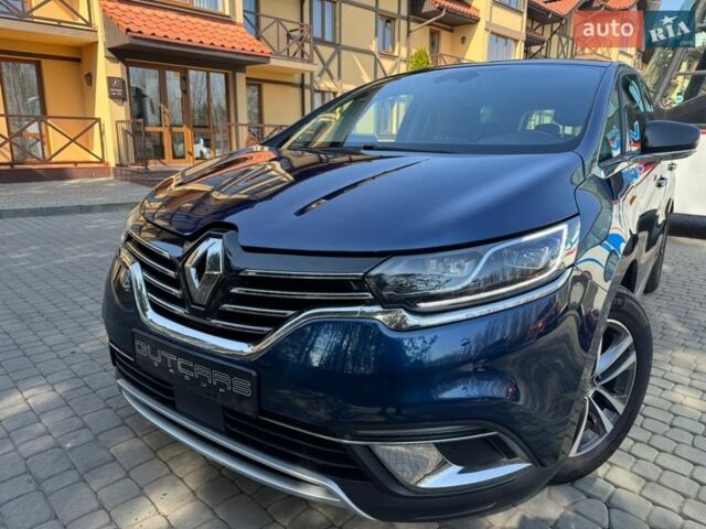 Синий Рено Эспейс, объемом двигателя 2 л и пробегом 184 тыс. км за 24500 $, фото 1 на Automoto.ua