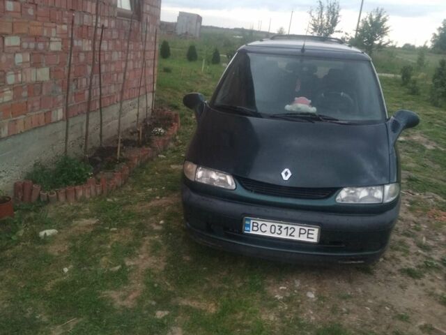 Зелений Рено Еспейс, об'ємом двигуна 2 л та пробігом 360 тис. км за 2700 $, фото 1 на Automoto.ua