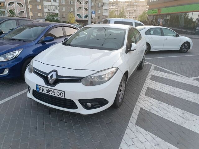 Белый Рено Флюенс, объемом двигателя 1.6 л и пробегом 226 тыс. км за 6000 $, фото 1 на Automoto.ua