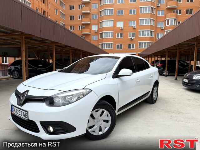 Белый Рено Флюенс, объемом двигателя 1.6 л и пробегом 260 тыс. км за 7500 $, фото 1 на Automoto.ua