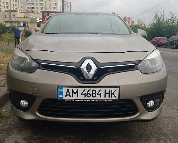 Бежевий Рено Флюенс, об'ємом двигуна 1.46 л та пробігом 210 тис. км за 6300 $, фото 1 на Automoto.ua