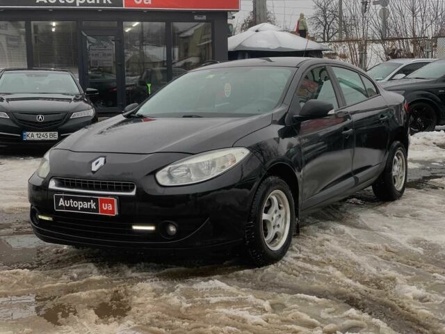Черный Рено Флюенс, объемом двигателя 1.6 л и пробегом 195 тыс. км за 5890 $, фото 1 на Automoto.ua