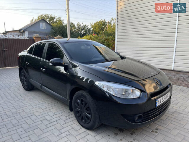 Черный Рено Флюенс, объемом двигателя 1.5 л и пробегом 262 тыс. км за 6300 $, фото 1 на Automoto.ua