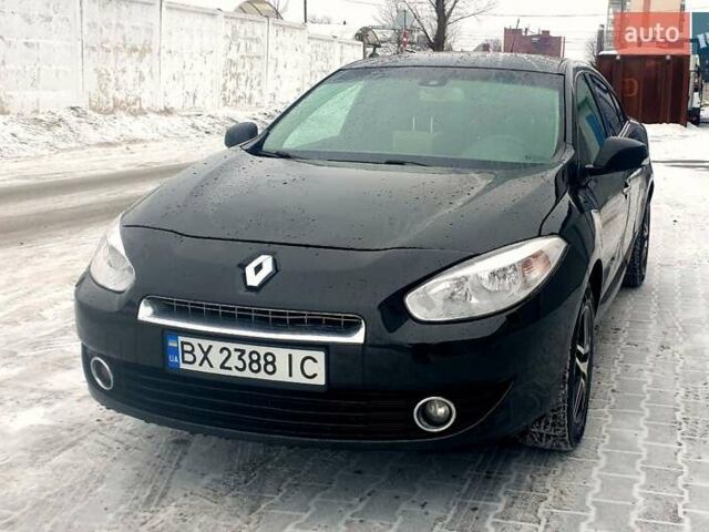 Черный Рено Флюенс, объемом двигателя 2 л и пробегом 192 тыс. км за 7800 $, фото 1 на Automoto.ua