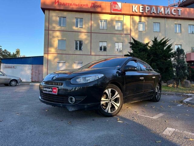 Чорний Рено Флюенс, об'ємом двигуна 2 л та пробігом 236 тис. км за 3998 $, фото 1 на Automoto.ua