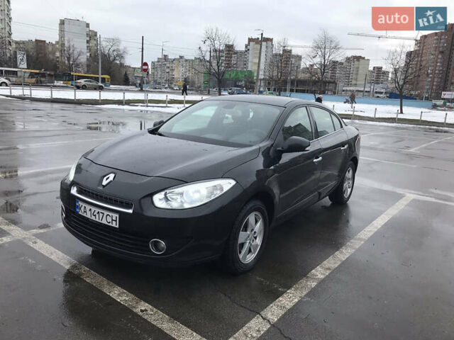 Чорний Рено Флюенс, об'ємом двигуна 2 л та пробігом 200 тис. км за 5900 $, фото 1 на Automoto.ua
