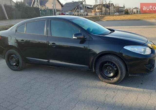 Черный Рено Флюенс, объемом двигателя 1.5 л и пробегом 226 тыс. км за 5700 $, фото 1 на Automoto.ua