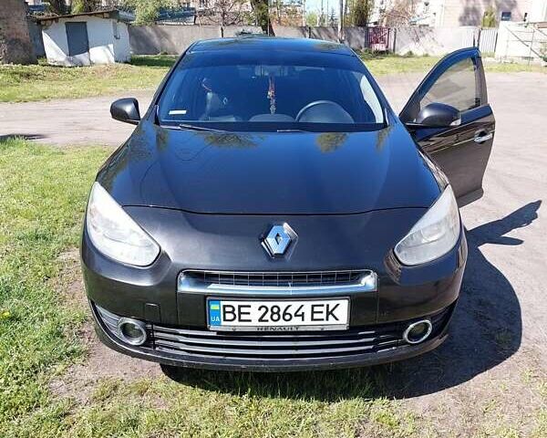 Чорний Рено Флюенс, об'ємом двигуна 1.6 л та пробігом 210 тис. км за 6500 $, фото 1 на Automoto.ua