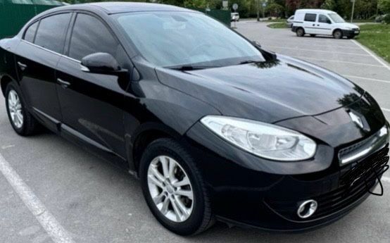 Черный Рено Флюенс, объемом двигателя 1.5 л и пробегом 290 тыс. км за 6100 $, фото 1 на Automoto.ua