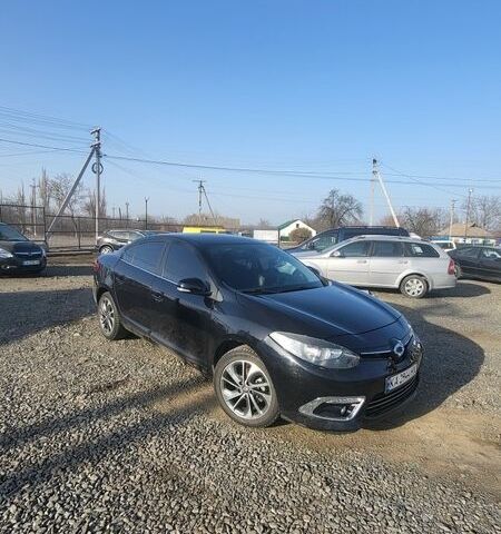 Черный Рено Флюенс, объемом двигателя 1.6 л и пробегом 190 тыс. км за 9850 $, фото 1 на Automoto.ua
