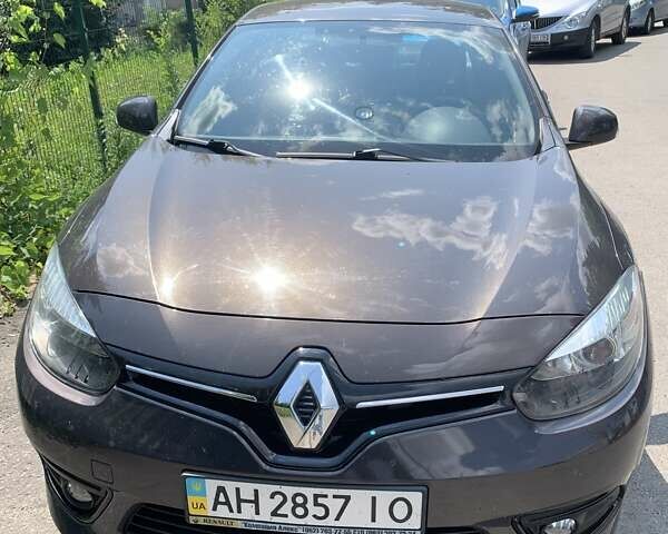 Коричневый Рено Флюенс, объемом двигателя 1.46 л и пробегом 127 тыс. км за 8990 $, фото 1 на Automoto.ua