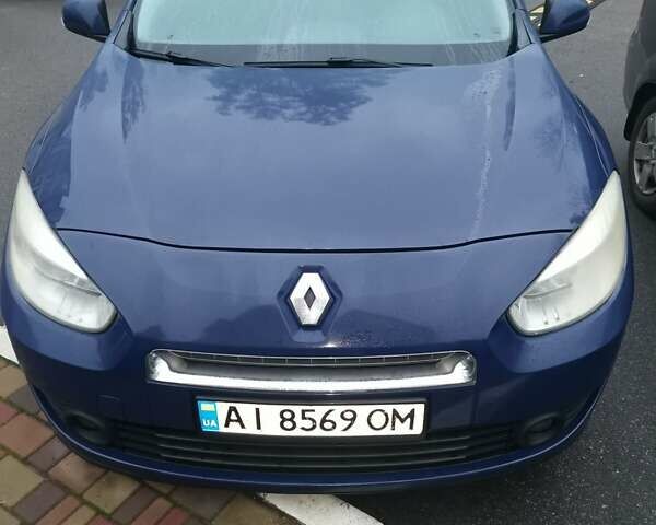 Синий Рено Флюенс, объемом двигателя 1.6 л и пробегом 262 тыс. км за 5000 $, фото 1 на Automoto.ua