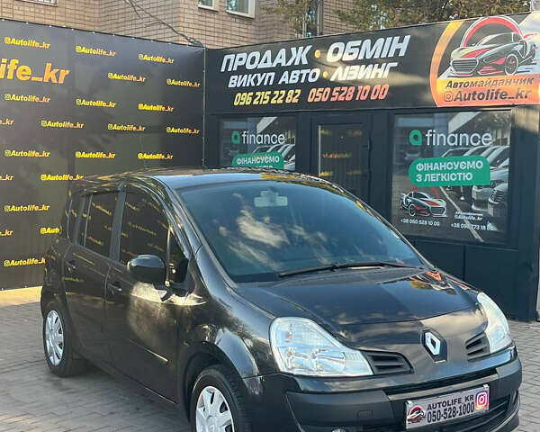 Рено Grand Modus 2008 у Кривому Розі на Automoto.ua Чорний Рено Grand Modus, об'ємом двигуна 1.2 л та пробігом 131 тис. км за 4900 $, фото 1 на Automoto.ua