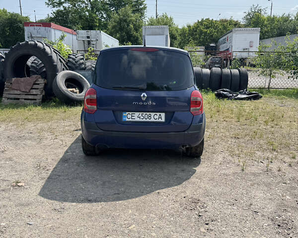 Синий Рено Grand Modus, объемом двигателя 1.2 л и пробегом 266 тыс. км за 1700 $, фото 1 на Automoto.ua