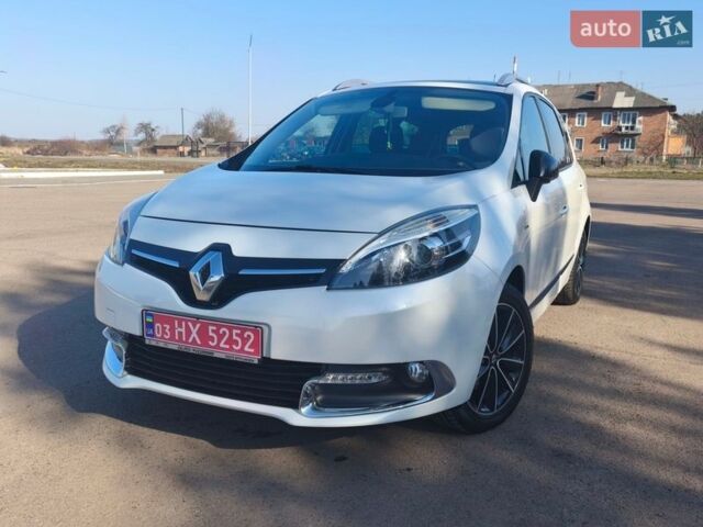 Білий Рено Гранд Сценік, об'ємом двигуна 1.6 л та пробігом 236 тис. км за 10200 $, фото 1 на Automoto.ua