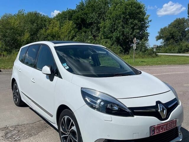 Білий Рено Гранд Сценік, об'ємом двигуна 1.6 л та пробігом 212 тис. км за 8500 $, фото 1 на Automoto.ua