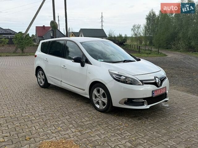Белый Рено Гранд Сценик, объемом двигателя 1.4 л и пробегом 169 тыс. км за 8500 $, фото 1 на Automoto.ua