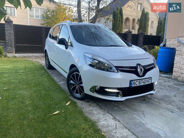 Рено Гранд Сценик 2013 в Ровно на Automoto.ua Белый Рено Гранд Сценик, объемом двигателя 1.5 л и пробегом 269 тыс. км за 9400 $, фото 1 на Automoto.ua
