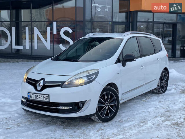 Білий Рено Гранд Сценік, об'ємом двигуна 1.6 л та пробігом 298 тис. км за 9450 $, фото 1 на Automoto.ua