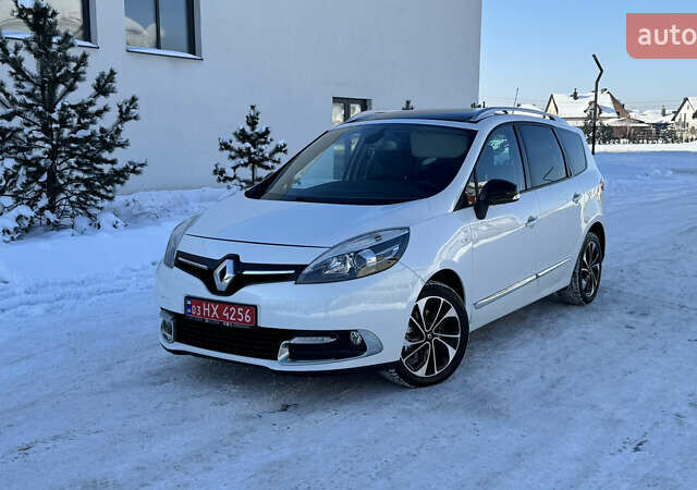 Білий Рено Гранд Сценік, об'ємом двигуна 1.5 л та пробігом 239 тис. км за 12000 $, фото 1 на Automoto.ua