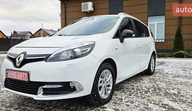 Білий Рено Гранд Сценік, об'ємом двигуна 1.5 л та пробігом 211 тис. км за 9950 $, фото 1 на Automoto.ua