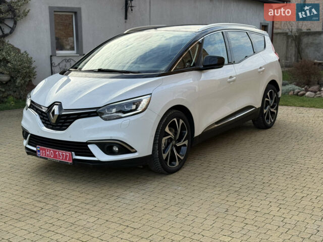 Белый Рено Гранд Сценик, объемом двигателя 1.6 л и пробегом 184 тыс. км за 15700 $, фото 1 на Automoto.ua