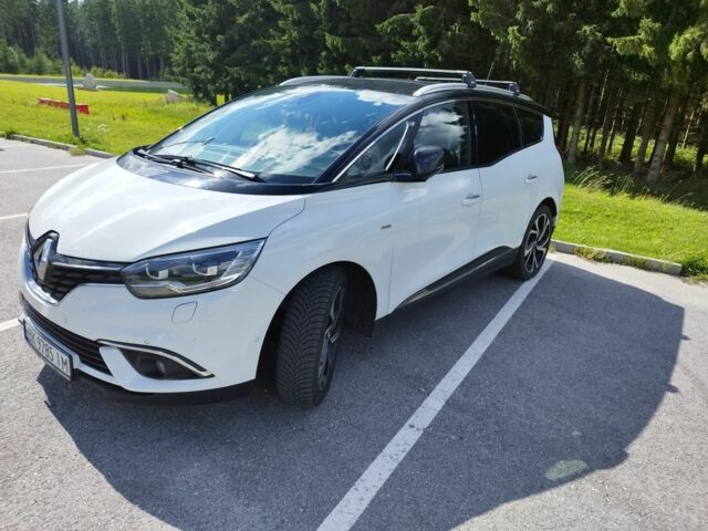 Белый Рено Гранд Сценик, объемом двигателя 1.6 л и пробегом 186 тыс. км за 18500 $, фото 1 на Automoto.ua
