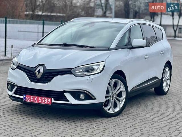 Белый Рено Гранд Сценик, объемом двигателя 1.7 л и пробегом 164 тыс. км за 15499 $, фото 1 на Automoto.ua