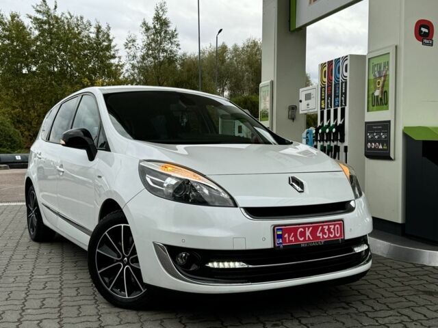 Білий Рено Гранд Сценік, об'ємом двигуна 1.6 л та пробігом 207 тис. км за 9450 $, фото 1 на Automoto.ua