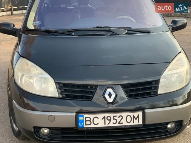 Черный Рено Гранд Сценик, объемом двигателя 1.87 л и пробегом 288 тыс. км за 4700 $, фото 1 на Automoto.ua