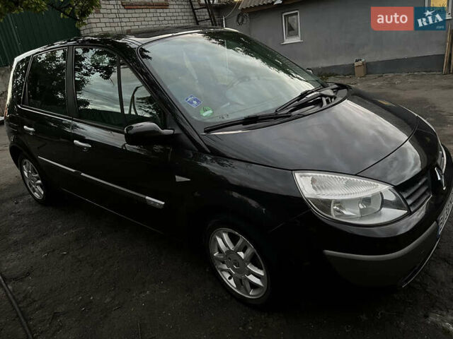 Черный Рено Гранд Сценик, объемом двигателя 1.6 л и пробегом 148 тыс. км за 6200 $, фото 1 на Automoto.ua