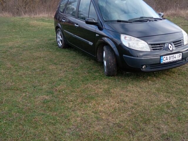 Черный Рено Гранд Сценик, объемом двигателя 2 л и пробегом 178 тыс. км за 4450 $, фото 1 на Automoto.ua