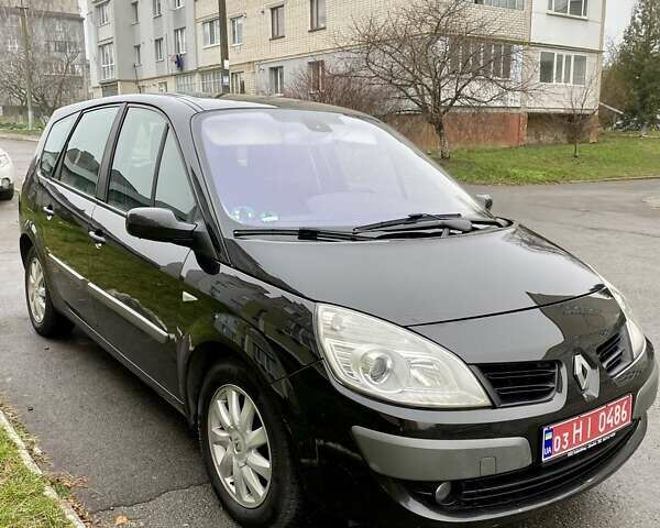 Чорний Рено Гранд Сценік, об'ємом двигуна 2 л та пробігом 208 тис. км за 5250 $, фото 1 на Automoto.ua