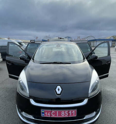 Черный Рено Гранд Сценик, объемом двигателя 1.5 л и пробегом 196 тыс. км за 8500 $, фото 1 на Automoto.ua