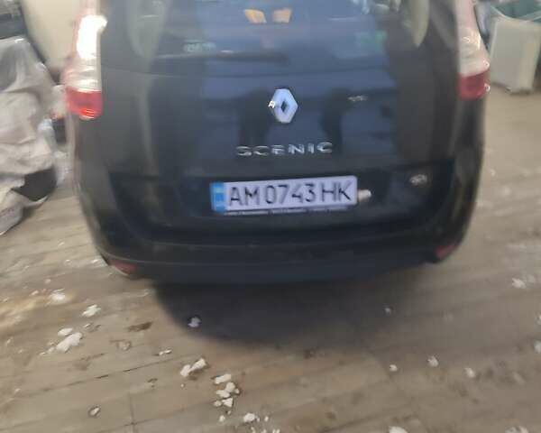 Чорний Рено Гранд Сценік, об'ємом двигуна 1.5 л та пробігом 193 тис. км за 8800 $, фото 1 на Automoto.ua