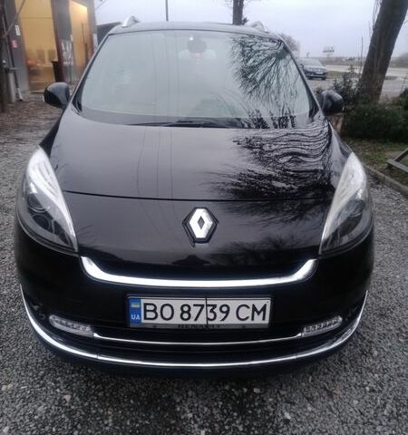 Черный Рено Гранд Сценик, объемом двигателя 1.6 л и пробегом 175 тыс. км за 9499 $, фото 1 на Automoto.ua