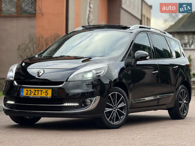 Черный Рено Гранд Сценик, объемом двигателя 2.01 л и пробегом 216 тыс. км за 9800 $, фото 1 на Automoto.ua