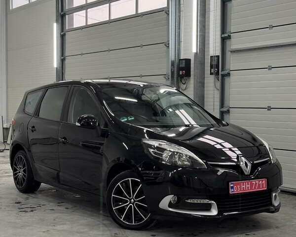 Черный Рено Гранд Сценик, объемом двигателя 1.5 л и пробегом 254 тыс. км за 8450 $, фото 1 на Automoto.ua