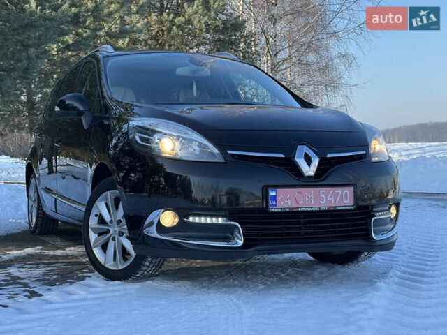 Черный Рено Гранд Сценик, объемом двигателя 1.6 л и пробегом 286 тыс. км за 8990 $, фото 1 на Automoto.ua