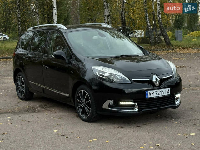 Рено Гранд Сценик 2013 в Житомире на Automoto.ua Черный Рено Гранд Сценик, объемом двигателя 1.6 л и пробегом 249 тыс. км за 9200 $, фото 1 на Automoto.ua