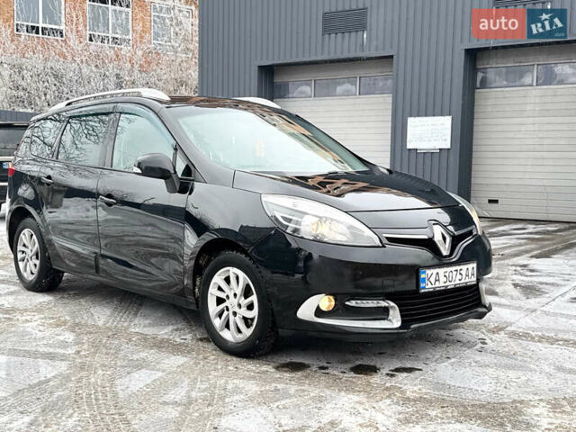 Черный Рено Гранд Сценик, объемом двигателя 1.6 л и пробегом 190 тыс. км за 10500 $, фото 1 на Automoto.ua