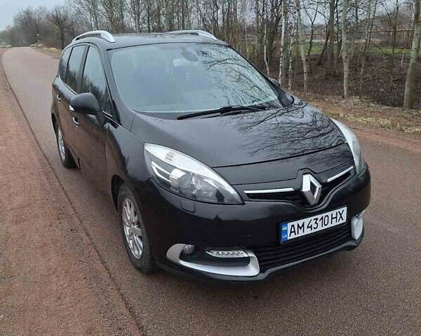 Черный Рено Гранд Сценик, объемом двигателя 1.6 л и пробегом 248 тыс. км за 10100 $, фото 1 на Automoto.ua