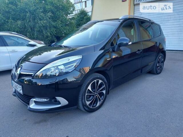 Черный Рено Гранд Сценик, объемом двигателя 1.5 л и пробегом 231 тыс. км за 10900 $, фото 1 на Automoto.ua